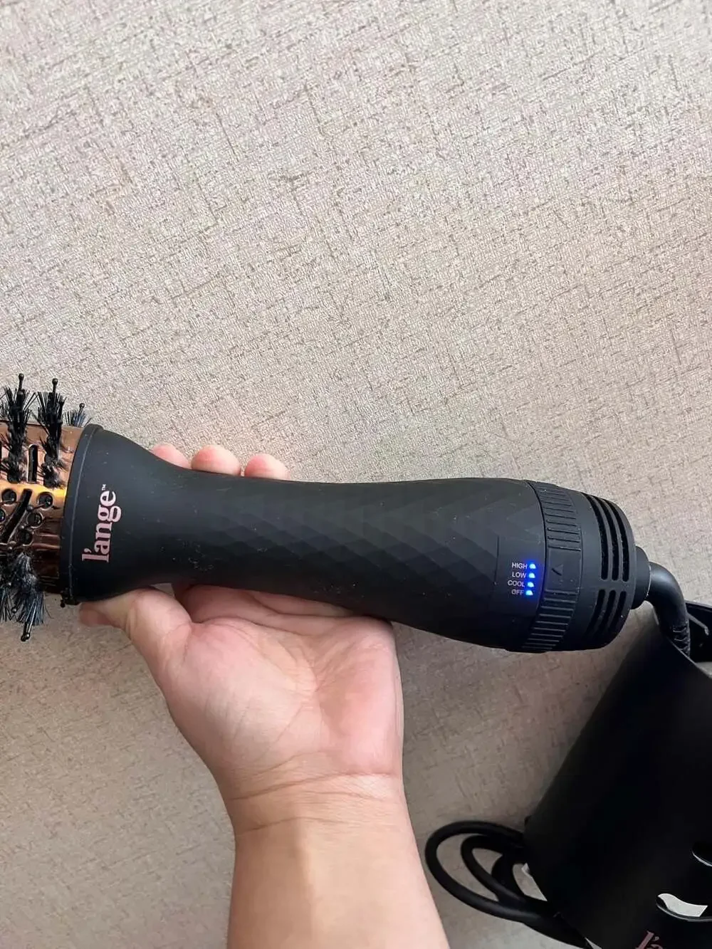 L'Ange Le Volume 2-in-1 Volumizing Titanium Brush Dryer Model AB0317
